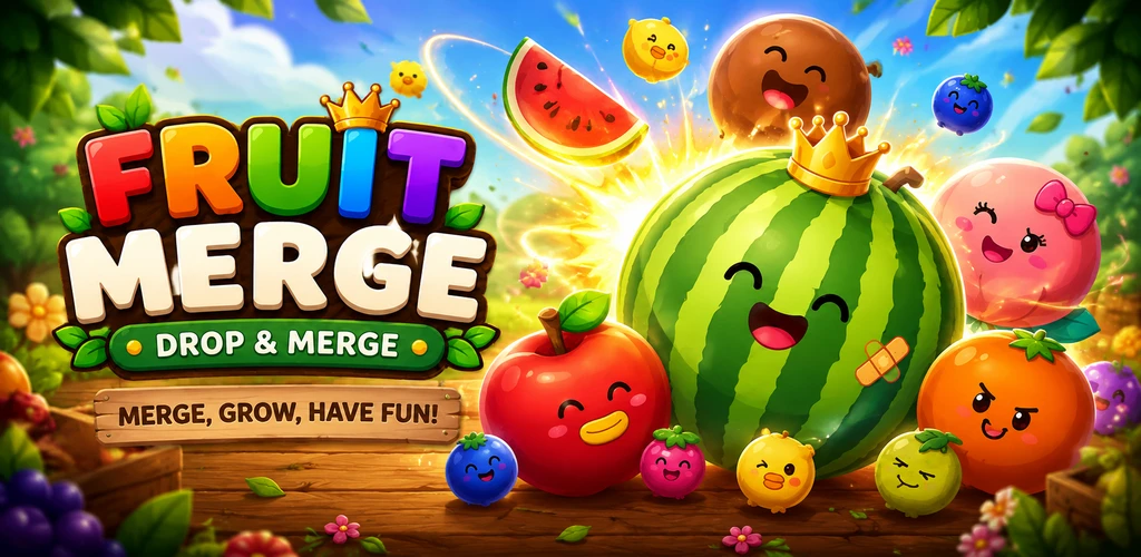 Fruit Merge: Drop & Merge
